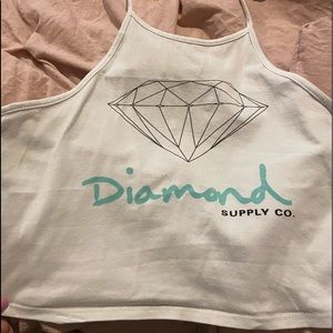 Diamond Supply CO halter top